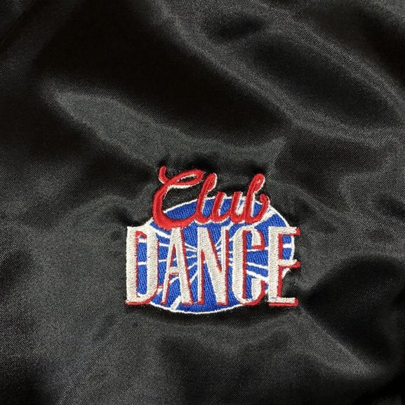 NEW Club Dance King Louie PRO FIT Union Tag Bomber Jacket Mens Size L TNN Snap - Picture 5 of 12